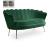 Gardenia Velvet Loveseat