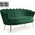 Gardenia Velvet Loveseat