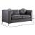 Isabelle Velvet Loveseat