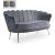 Gardenia Velvet Loveseat