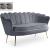 Gardenia Velvet Loveseat