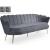 Gardenia Velvet Sofa