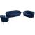 Gardenia Velvet Loveseat