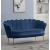 Gardenia Velvet Loveseat