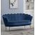 Gardenia Velvet Loveseat