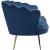 Gardenia Velvet Loveseat