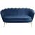 Gardenia Velvet Loveseat