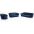 Gardenia Velvet Sofa
