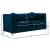 Isabelle Velvet Loveseat