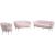 Gardenia Velvet Loveseat
