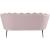 Gardenia Velvet Loveseat