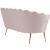 Gardenia Velvet Loveseat