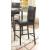Tempe Transitional Vinyl/Iron Counter Dining Chair