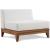 Rio Outdoor Patio Waterproof Fabric Modular Armless Chair