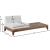 Rio Outdoor Patio Waterproof Modular Double Chair