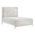 Asteria Chenille/Wood Eastern King Panel Bed with LED Lighting