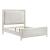 Asteria Chenille/Wood Panel Bedroom Set with LED Lighting