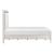 Asteria Chenille/Wood Panel Bedroom Set with LED Lighting
