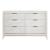Asteria Chenille/Wood Panel Bedroom Set with LED Lighting