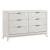 Asteria Chenille/Wood Panel Bedroom Set with LED Lighting