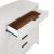 Asteria Chenille/Wood Panel Bedroom Set with LED Lighting