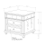 Chehalis Wood Veneer End Table