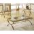 Claro Glass Occasional Table Set (Coffee Table + 2 End Tables)