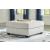 Lowder Oversized Square Polyester Fabric Accent Ottoman