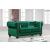 Bowery Velvet Loveseat