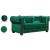 Bowery Velvet Loveseat