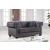 Bowery Velvet Loveseat