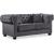 Bowery Velvet Loveseat
