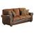 Beckstead Chenille Fabric/Bi-Cast Vinyl Sofa