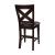 Crown Point Transitional Vinyl/Wood Counter Dining Chair
