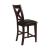 Crown Point Transitional Vinyl/Wood Counter Dining Chair