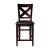 Crown Point Transitional Vinyl/Wood Counter Dining Chair