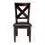 Crown Point Transitional Vinyl/Wood Dining Chair