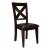 Crown Point Transitional Vinyl/Wood Dining Chair