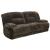 Geoffrey Reclining Microfiber Sofa