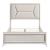 Audra Chenille/Wood Panel Bedroom Set with LED Lighting