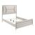 Audra Chenille/Wood Panel Bedroom Set with LED Lighting