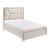 Audra Chenille/Wood Panel Bed with LED Lighting