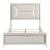 Audra Chenille/Wood Panel Bedroom Set with LED Lighting