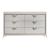 Audra Chenille/Wood Panel Bedroom Set with LED Lighting