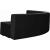 Curl 2-Piece Velvet Sectional
