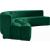 Curl 2-Piece Velvet Sectional