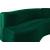 Curl 2-Piece Velvet Sectional