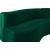 Curl 2-Piece Velvet Sectional