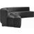 Curl 2-Piece Velvet Sectional