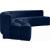 Curl 2-Piece Velvet Sectional
